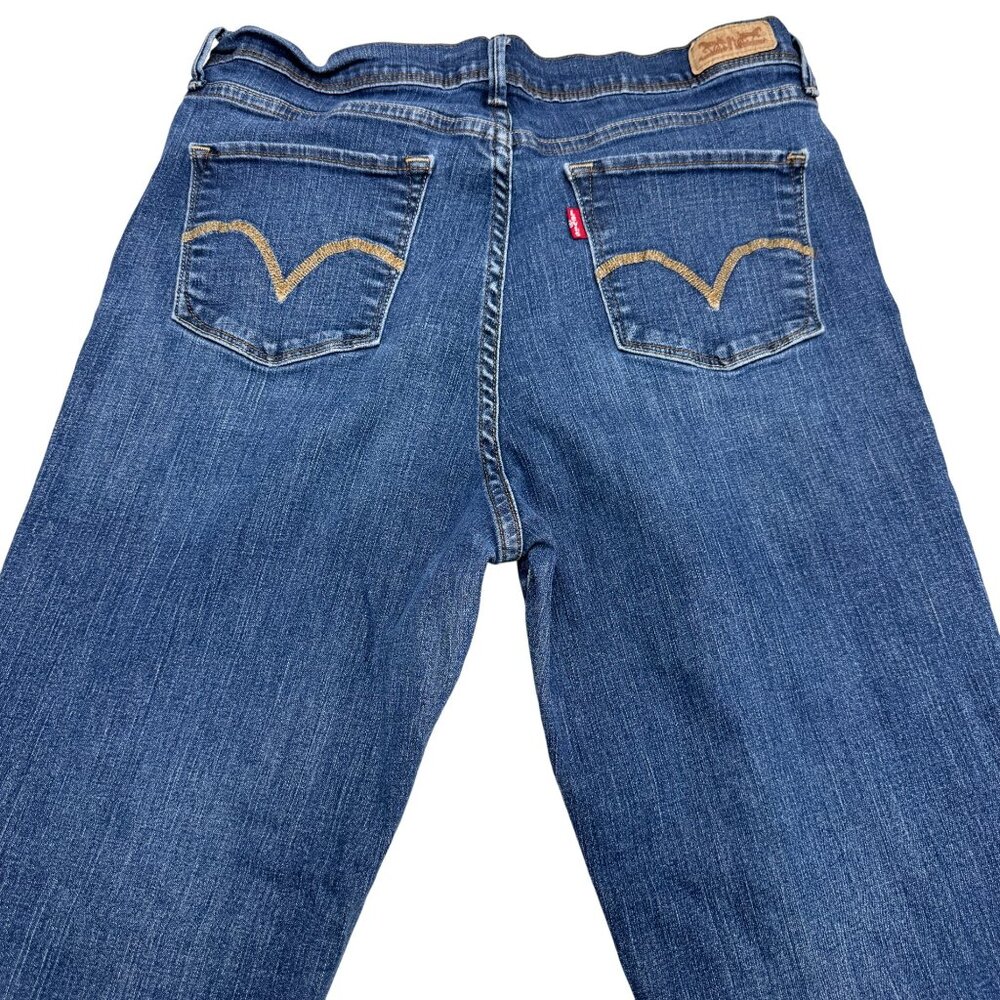 Levi's 512 Perfectly Slimming Straight Leg Jean Women's Denim Pants, Size 32 - Picture 5 of 10